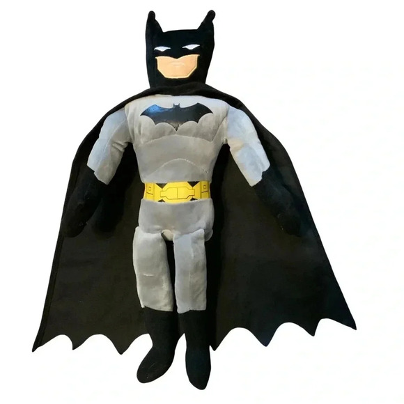 Kohl's Cares Plush Batman With Cape 16" Stuffed Doll Toy DC Comics Lovey Soft - Picture 1 of 7
